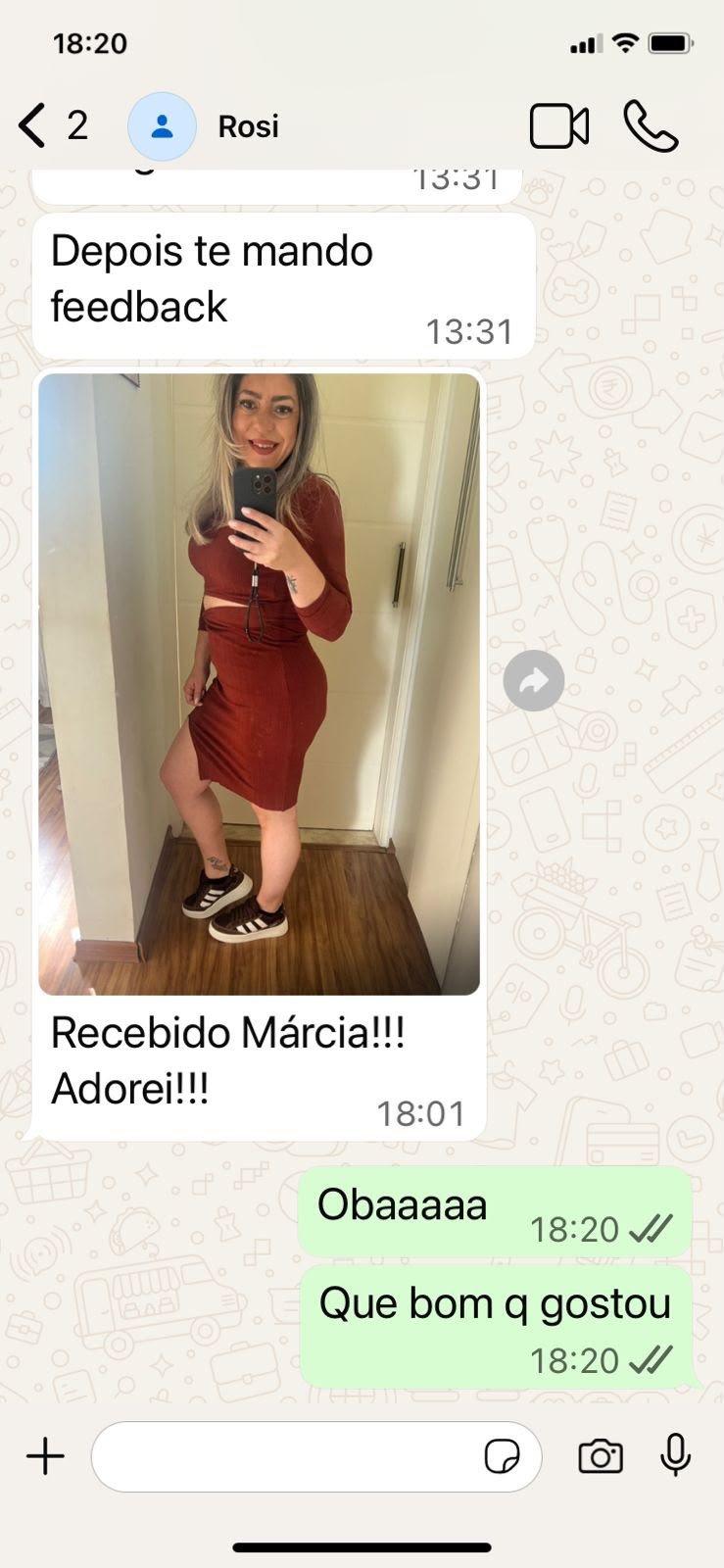 Depoimento de cliente