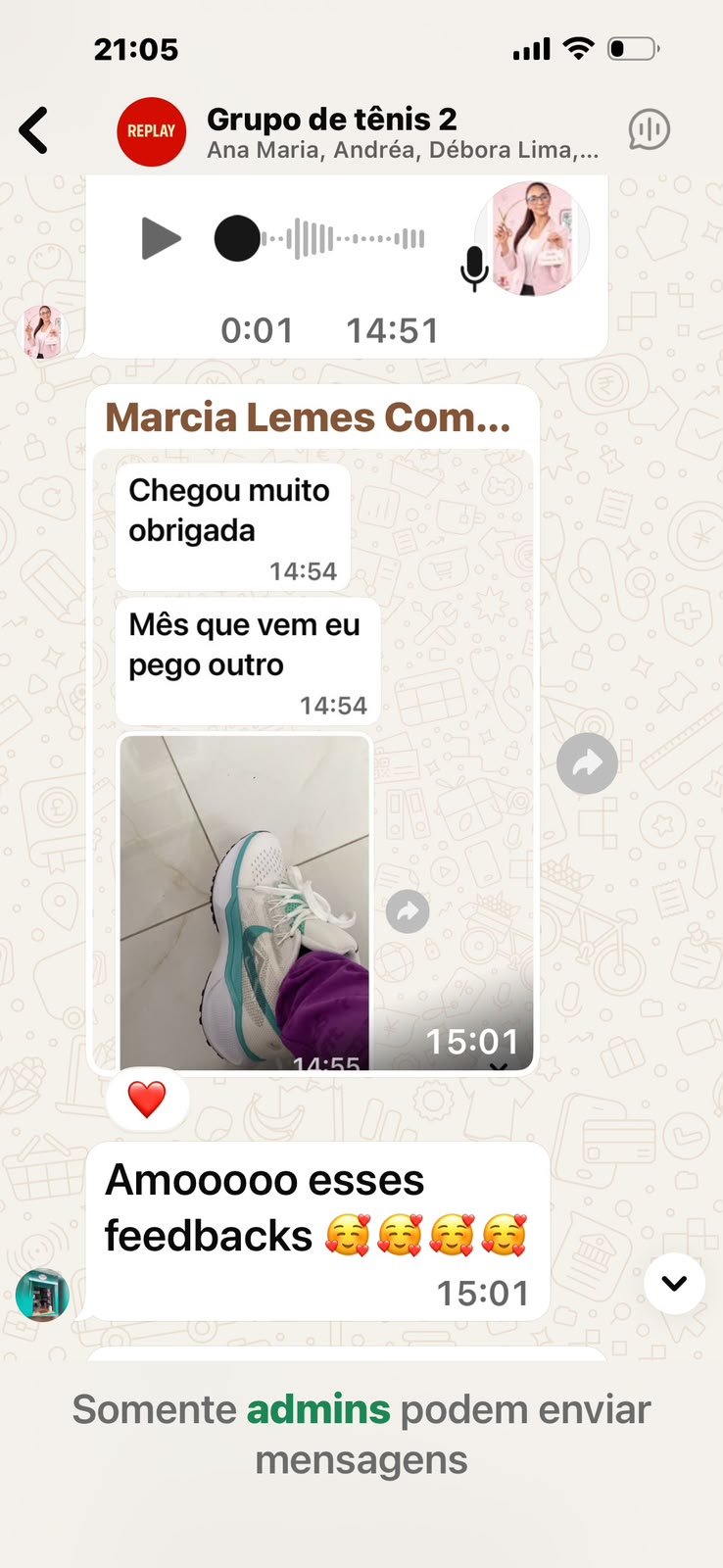 Depoimento de cliente